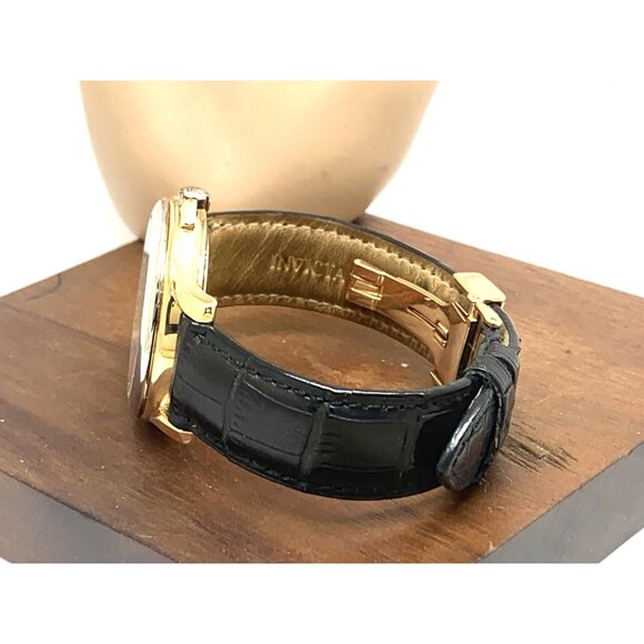 Invicta Men's Watch Limited Edition Swiss Automatic Platinum 18k Rose Gold 38mm - Picture 8 of 14